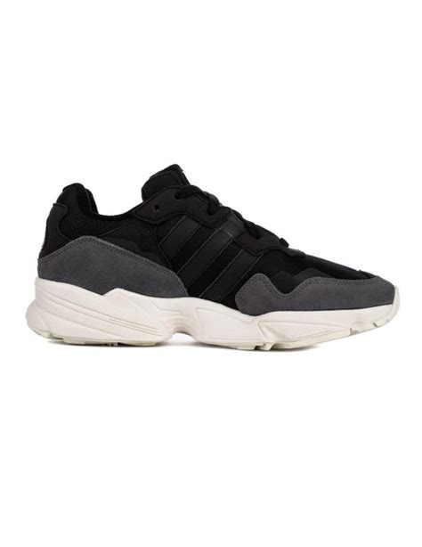 zapatillas casual de hombre yung-96 adidas originals negras